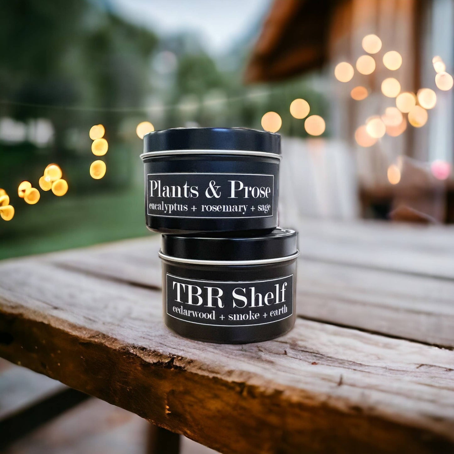 Fly Paper Products - TBR Shelf 4oz Candle Cedarwood + Amber + Smoke