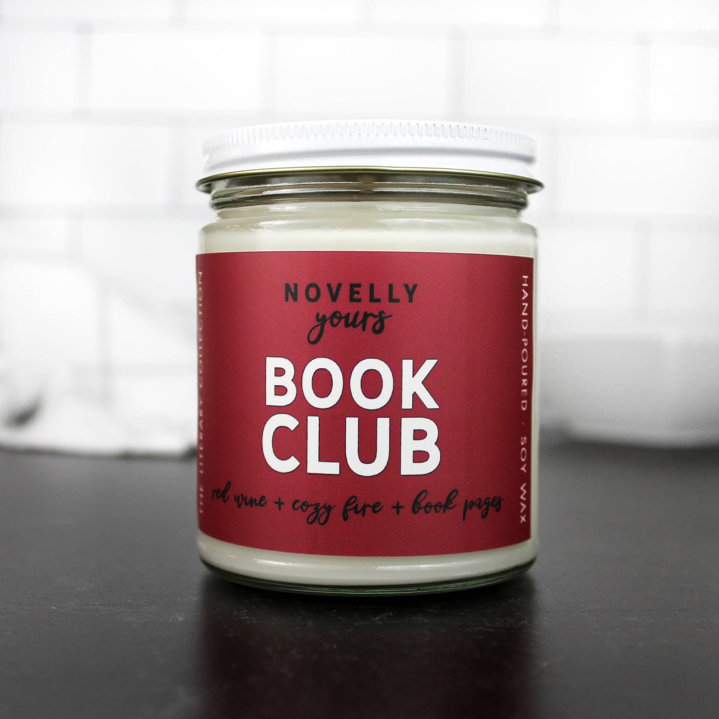 Novelly Yours - Book Club Candle