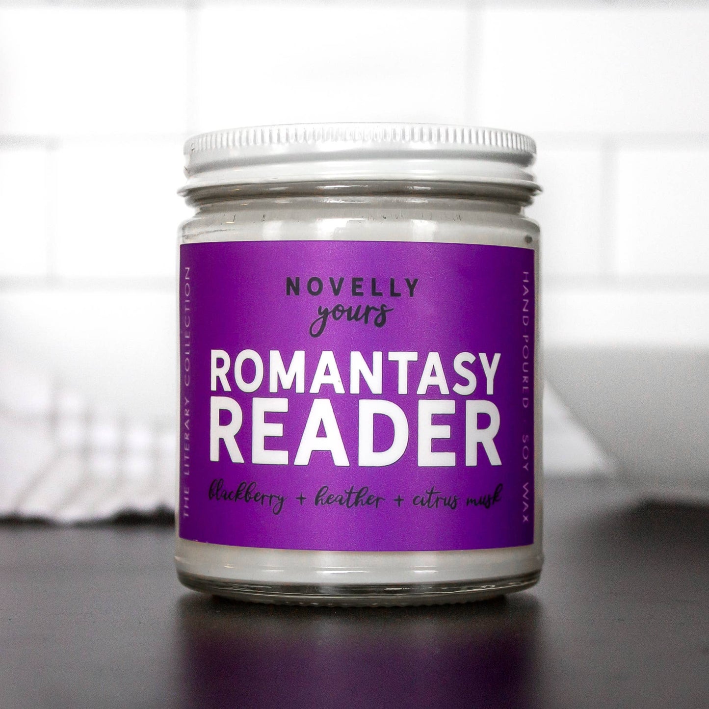 Novelly Yours - Romantasy Reader candle