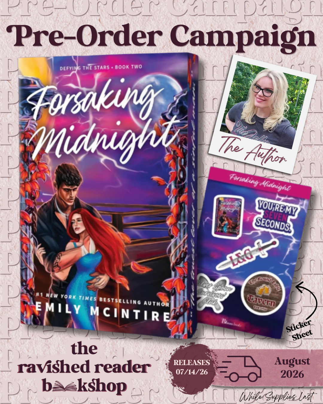 PRE-ORDER CAMPAIGN - Forsaking Midnight (Deluxe Edition) (Defying the Stars, 2)