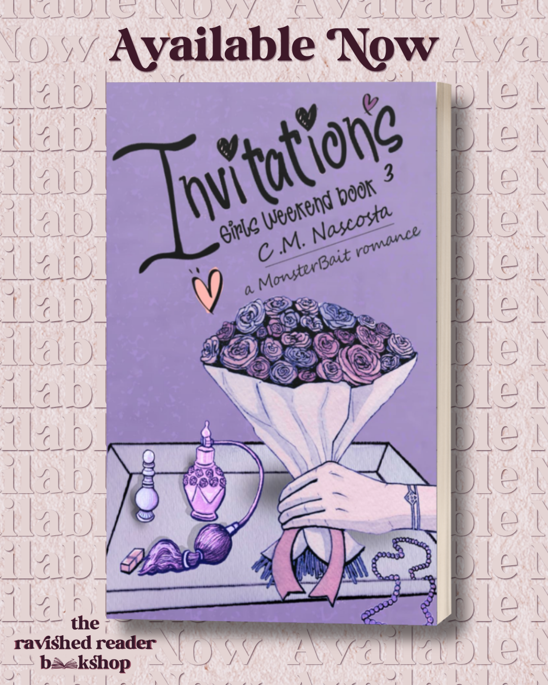 SIGNED Invitations: Girls Weekend Book 3: a Monster Bait Romance