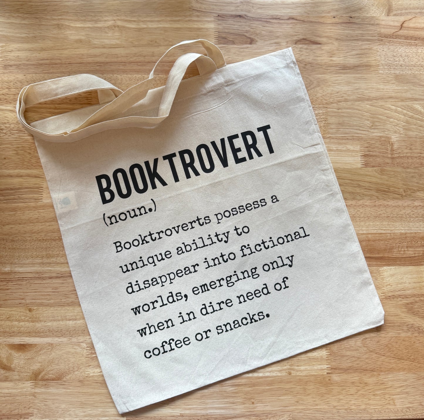 Booktrovert Tote