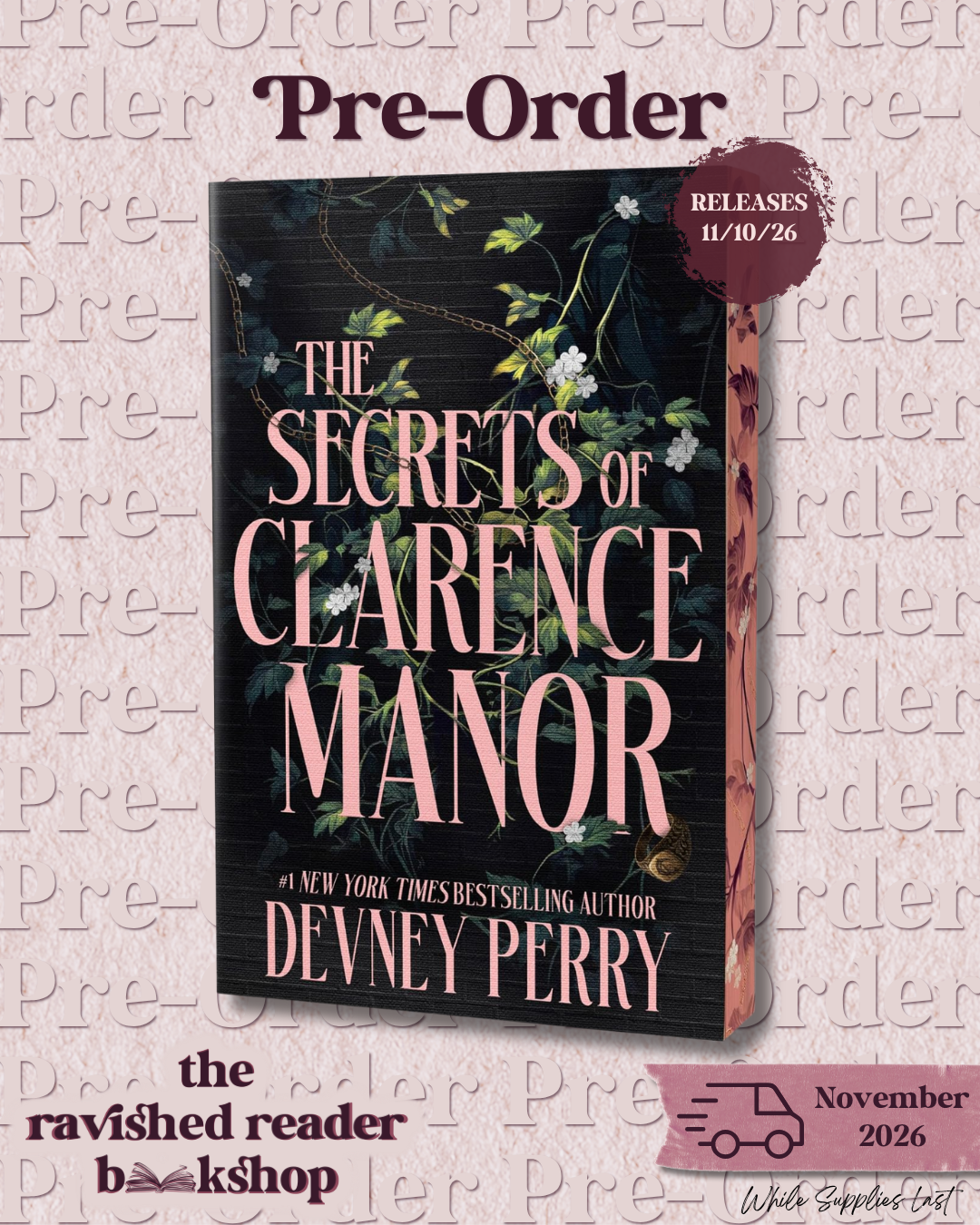 PRE-ORDER: The Secrets of Clarence Manor (Deluxe Edition) (Clarence Manor #1)
