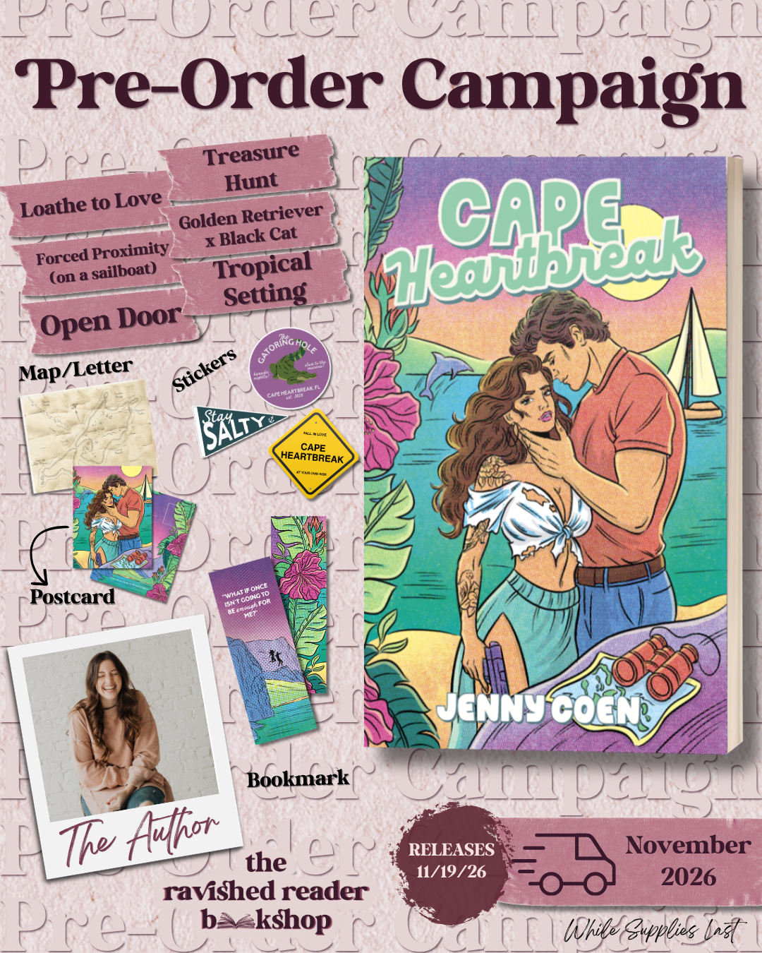 SIGNED PRE-ORDER CAMPAIGN: Cape Heartbreak