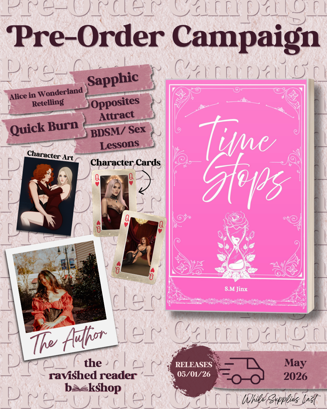 SIGNED PRE-ORDER CAMPAIGN - Time Stops
