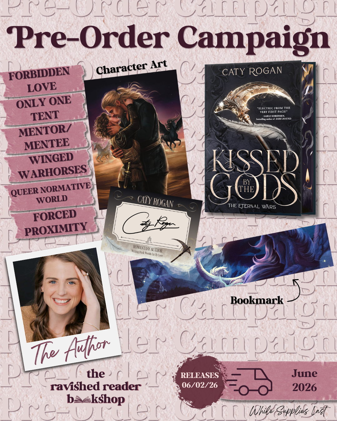 Kissed by the Gods (Deluxe Limited Edition) (The Eternal Wars, 1)