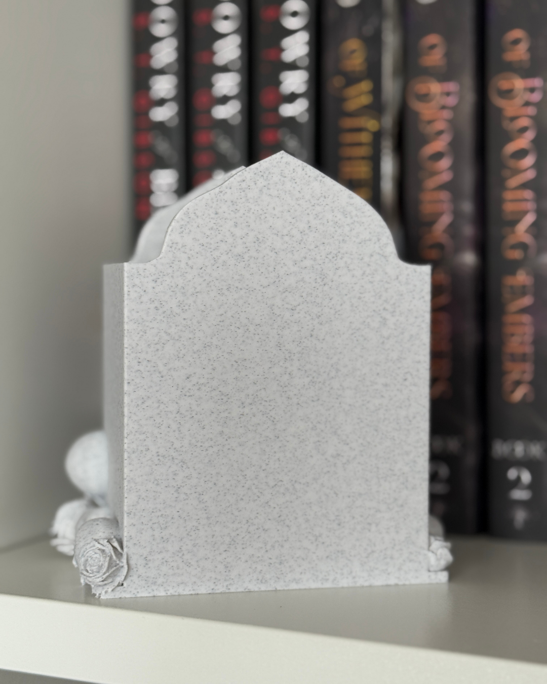 TRR READ IN PEACE Bookmark Holder - Bookshelf and Desk Accessory