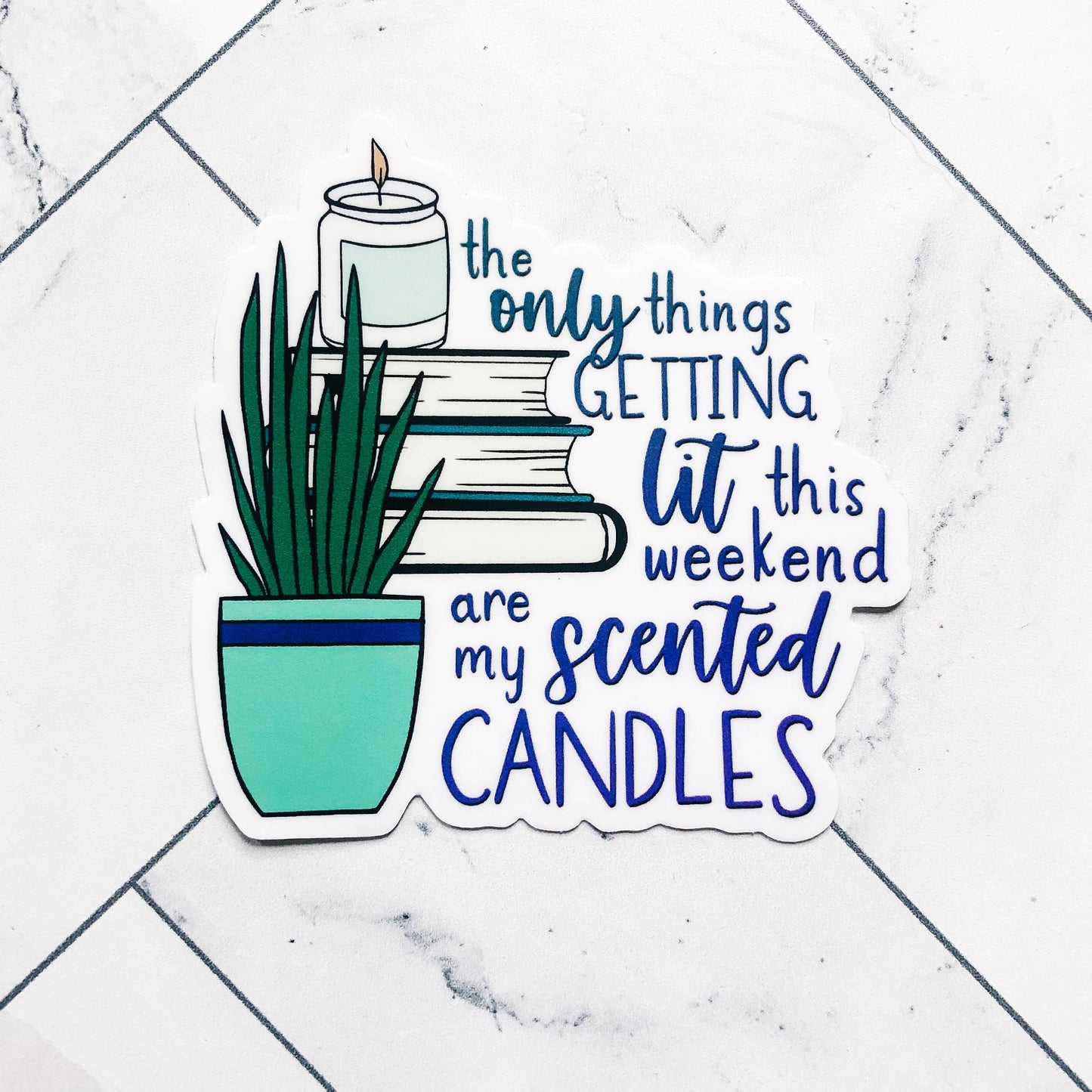 Novelly Yours - Scented Candles sticker