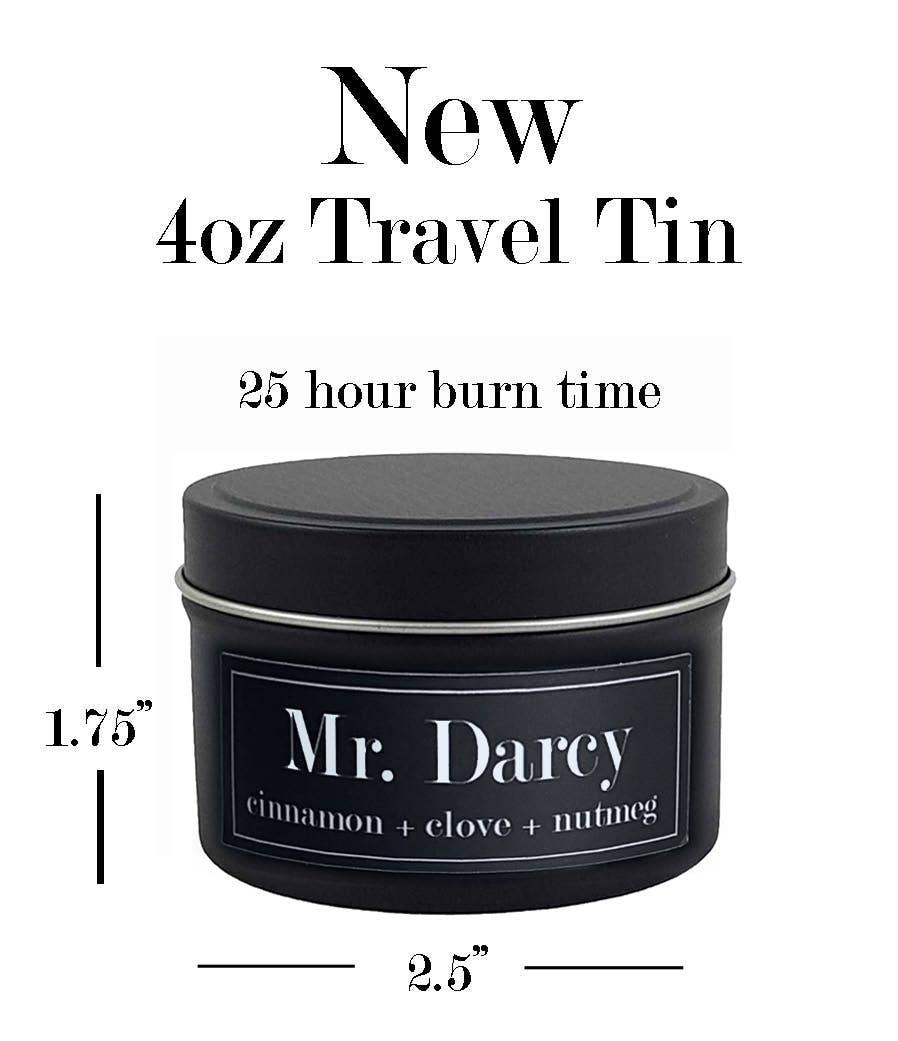 Fly Paper Products - Mr Darcy 4oz Candle Cinnamon + Clove + Nutmeg