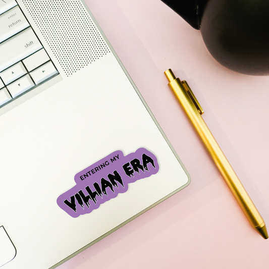 SHEWOLF Designs - Sticker: Entering My Villain Era