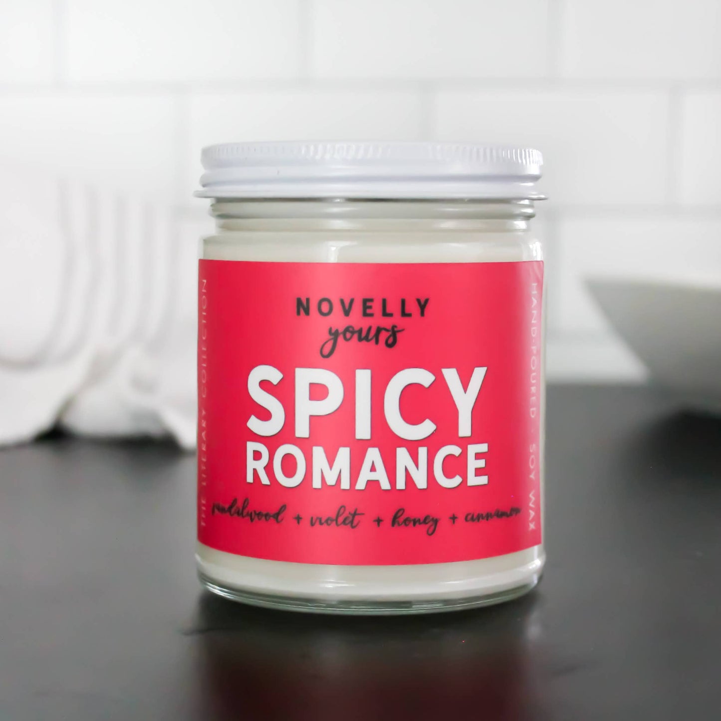 Novelly Yours - Spicy Romance candle
