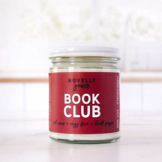 Novelly Yours - Book Club Candle