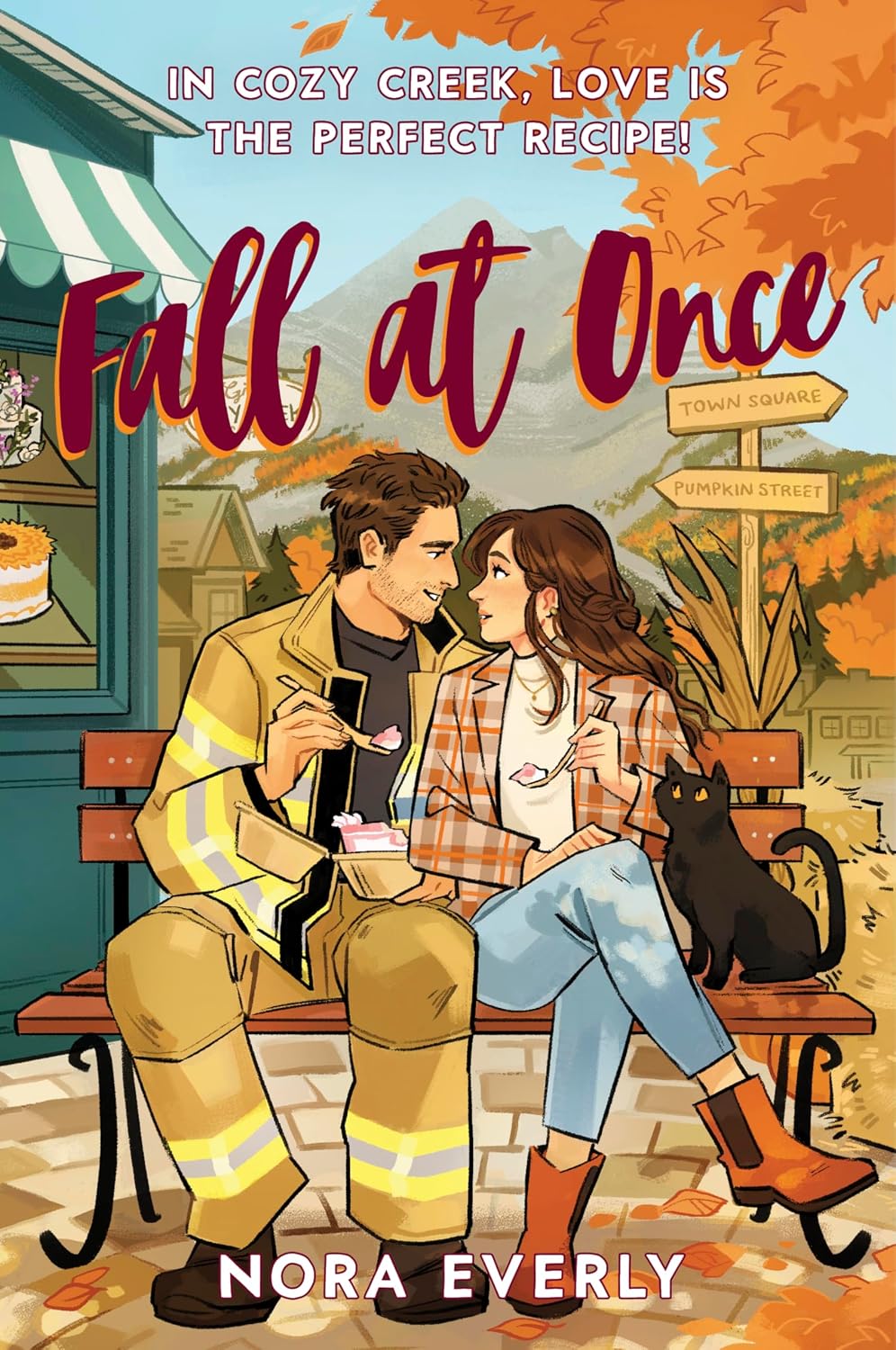 Fall at Once: A Small Town, Autumn-Inspired, Single Dad Firefighter Rom Com (Cozy Creek Collection, 2)