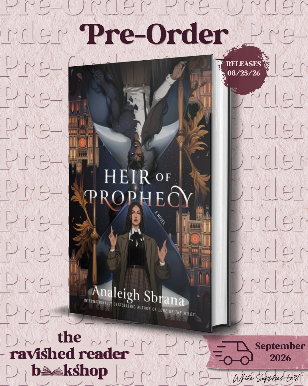 PRE-ORDER: Heir of Prophecy: A Novel