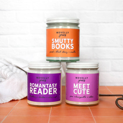 Novelly Yours - Smutty Books candle