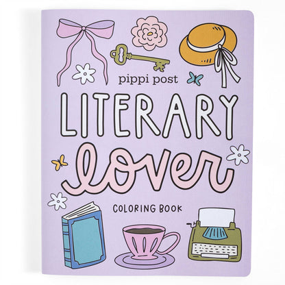 Pippi Post - Literary Lover Coloring Book