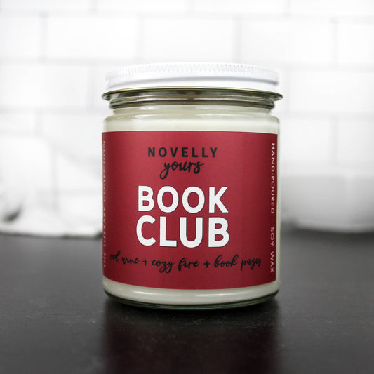 Novelly Yours - Book Club Candle