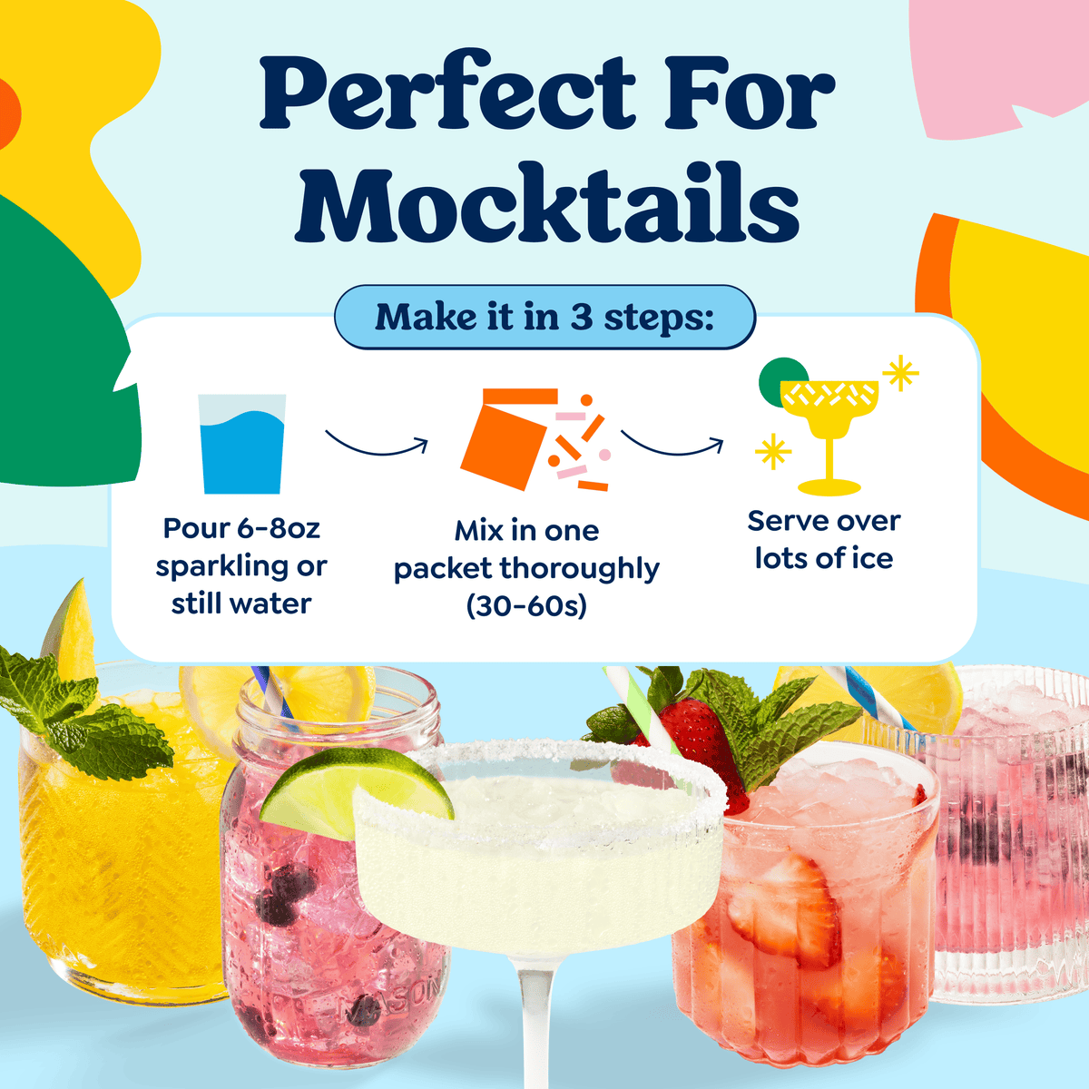 Craftmix - Cranberry Vanilla Cocktail / Mocktail Mixer - Single Packets