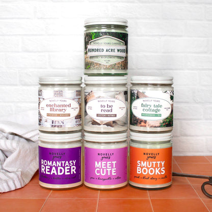 Novelly Yours - Smutty Books candle