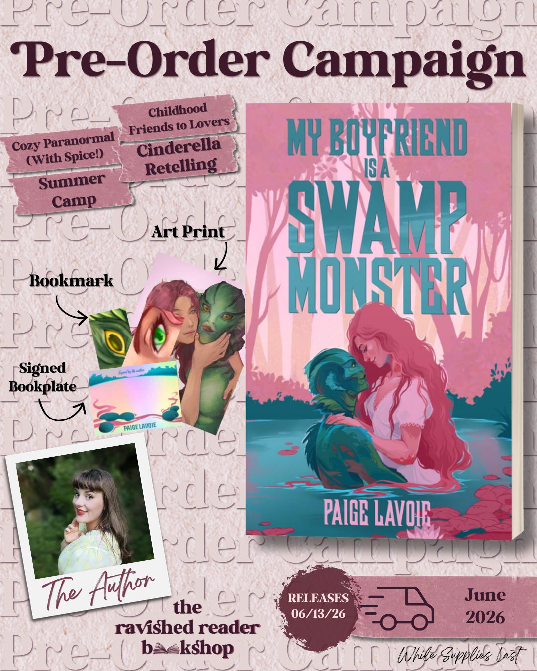 PRE-ORDER CAMPAIGN: My Boyfriend Is a Swamp Monster (My Monster Meet Cute)