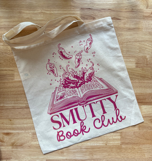 Smutty Books Club Tote