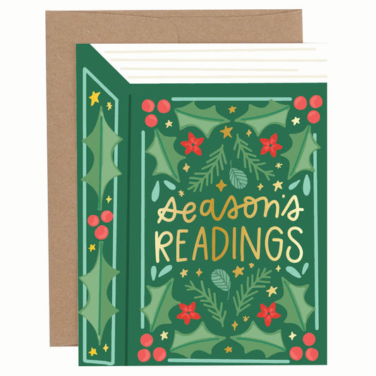 Pippi Post - Season's Readings Holiday Greeting Card