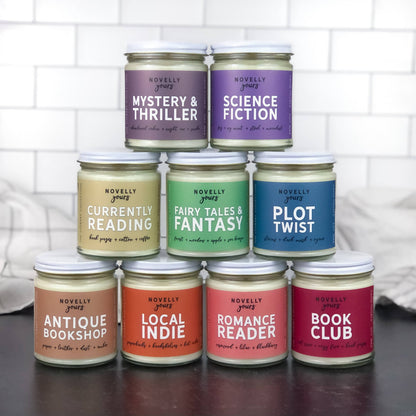 Novelly Yours - Book Club Candle
