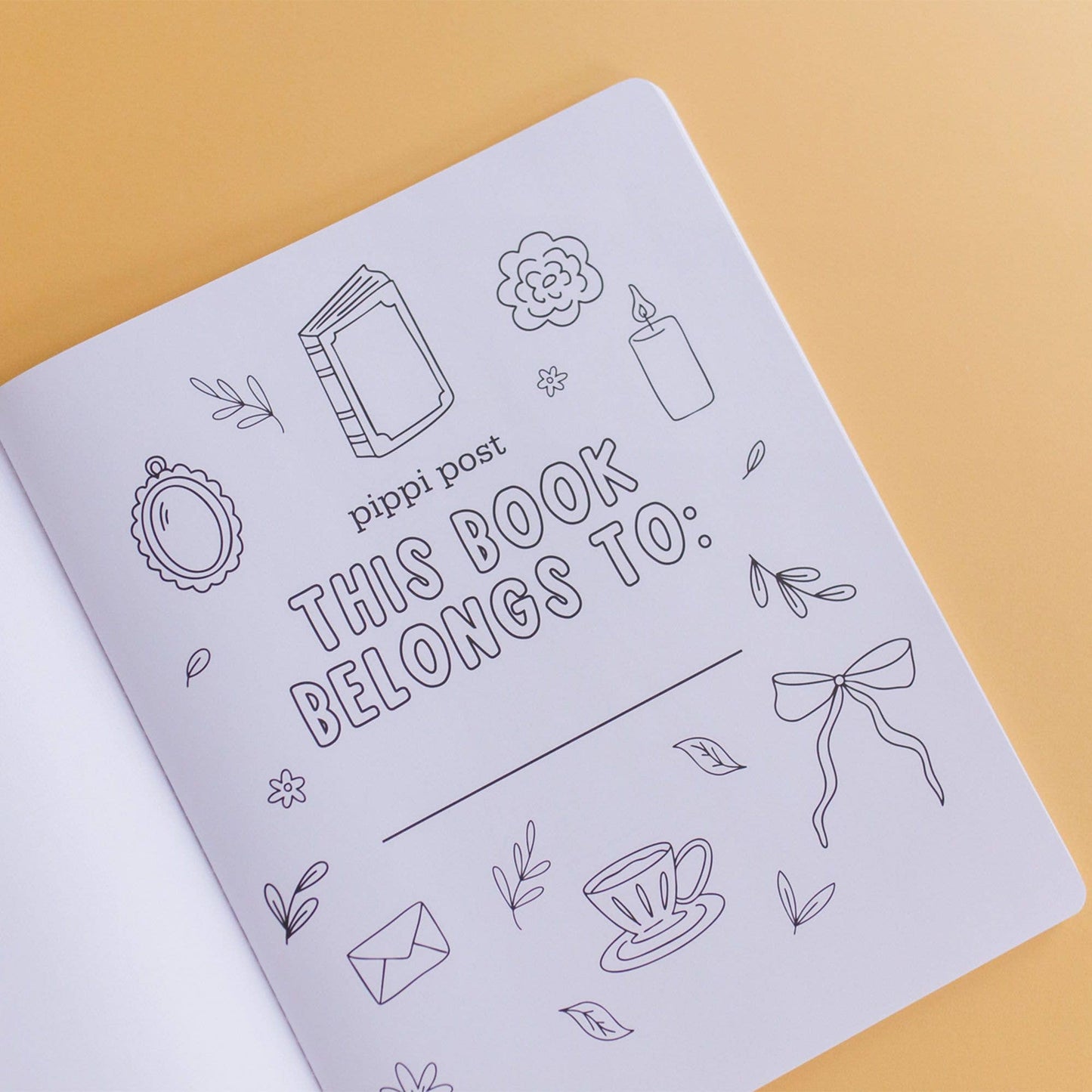 Pippi Post - Literary Lover Coloring Book