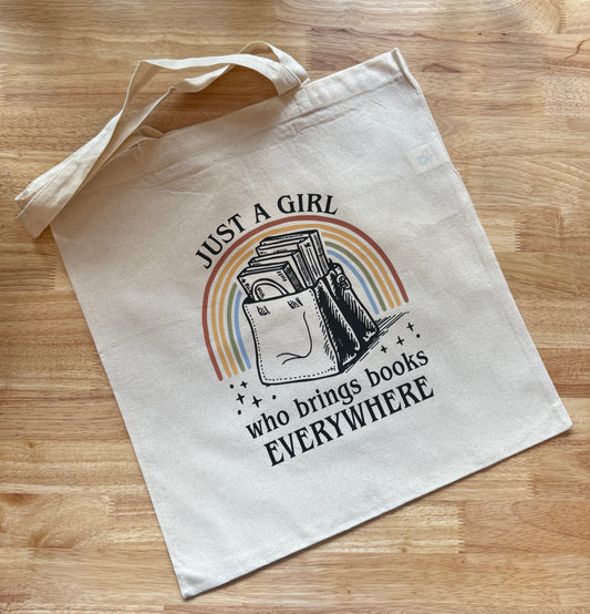 Just a Girl Tote