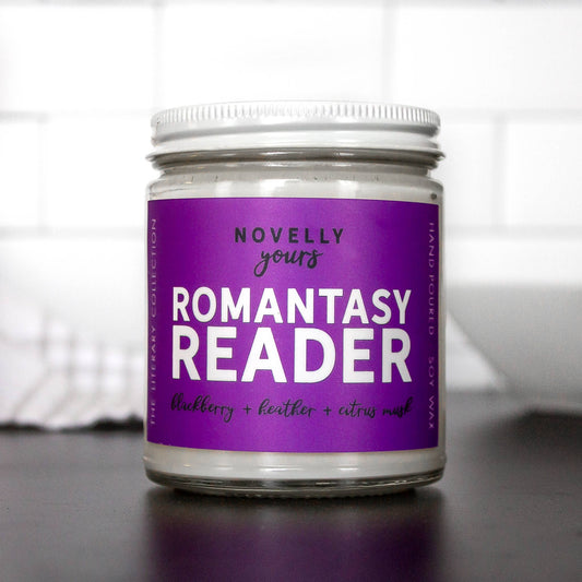 Novelly Yours - Romantasy Reader candle