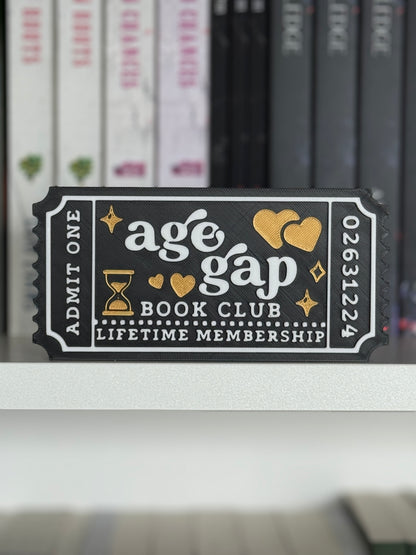 TRR Bookish Trope Tickets - Large (6x3")