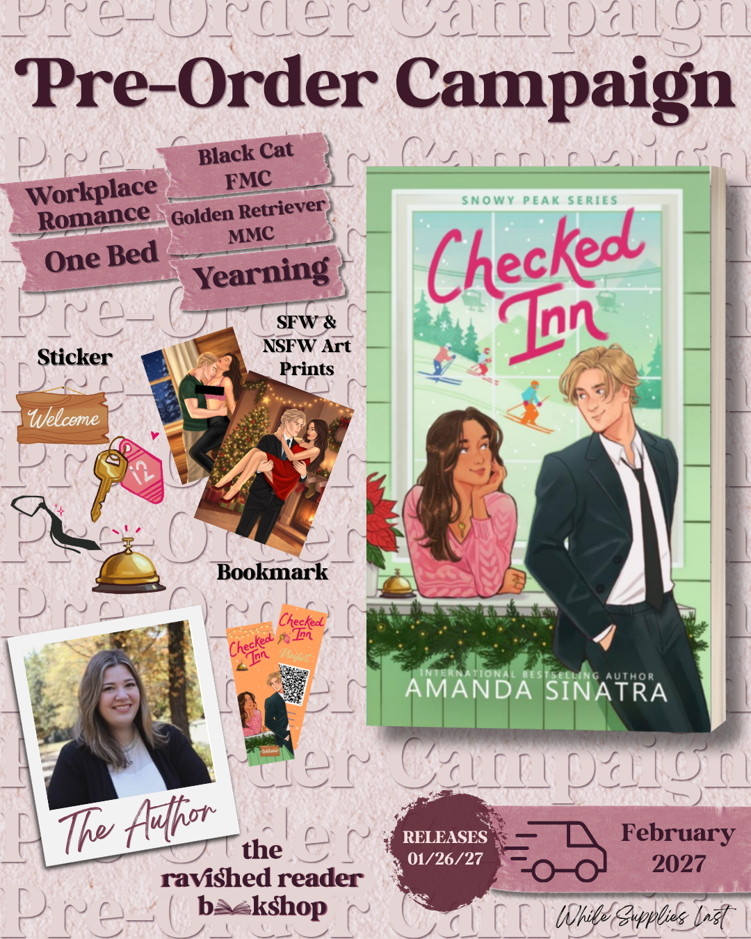 SIGNED PRE-ORDER CAMPAIGN: Checked Inn