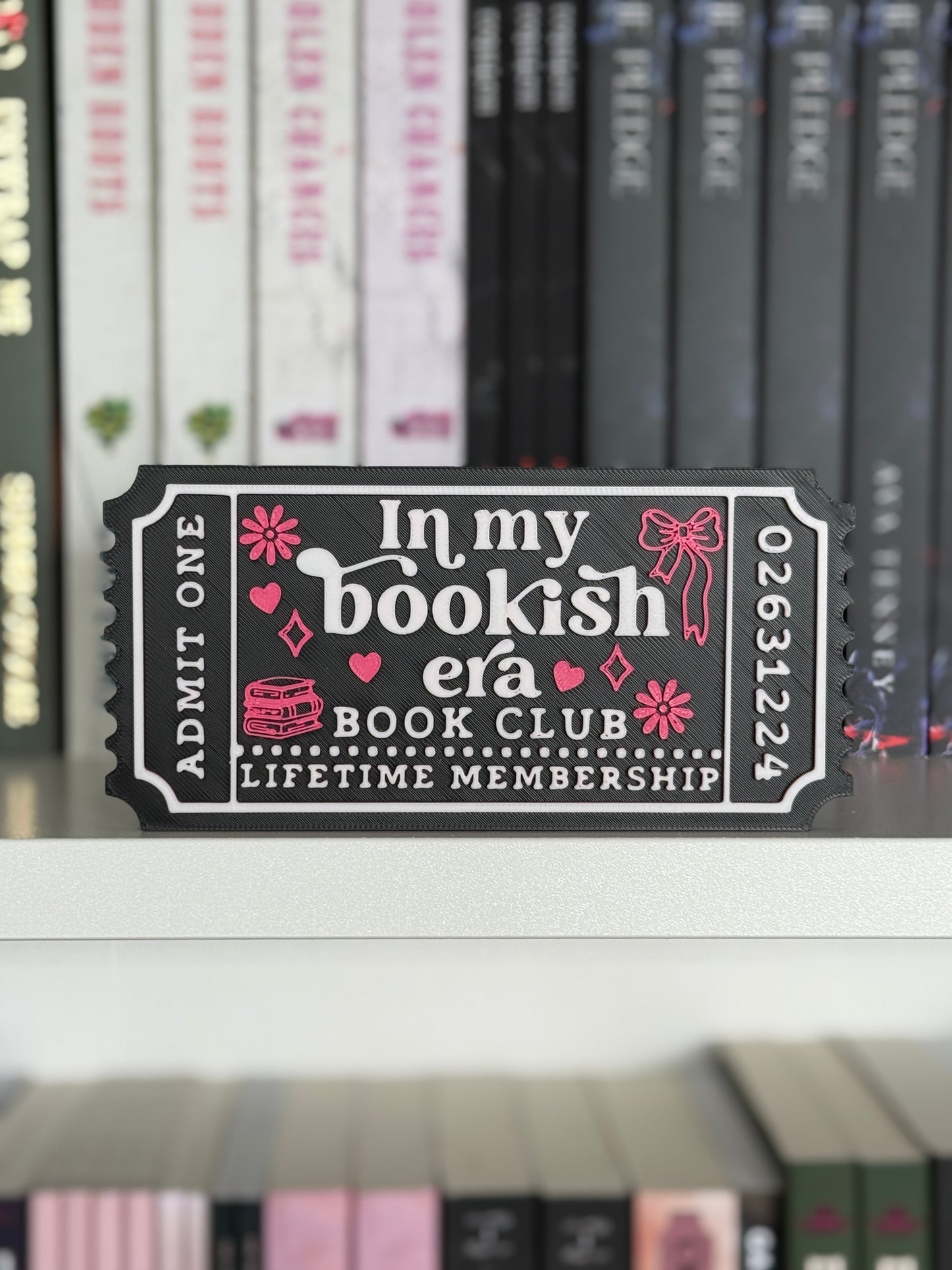 TRR Bookish Trope Tickets - Large (6x3")