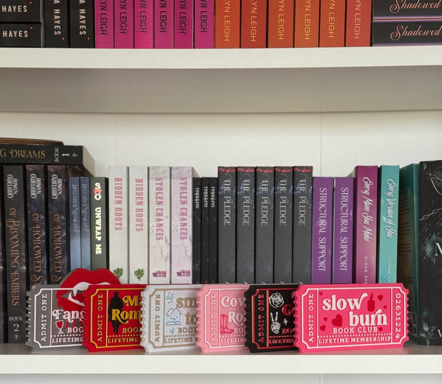 TRR Bookish Trope Tickets - Large (6x3")