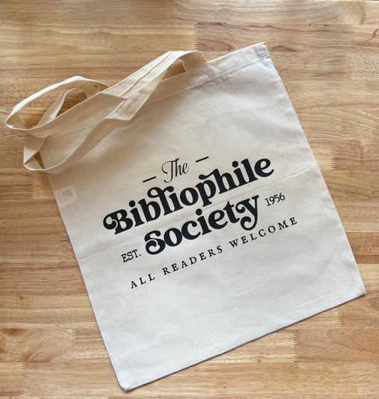 Bibliophile Society Tote