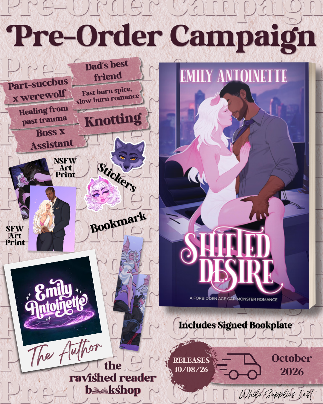 PRE-ORDER CAMPAIGN: Shifted Desire