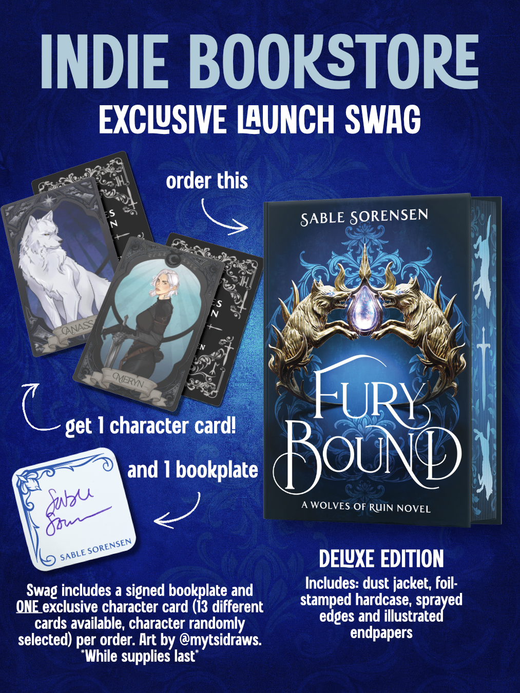 Fury Bound (Deluxe Limited Edition) Hardcover