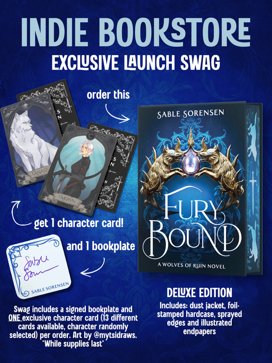 PRE-ORDER CAMPAIGN: Fury Bound (Deluxe Limited Edition) Hardcover