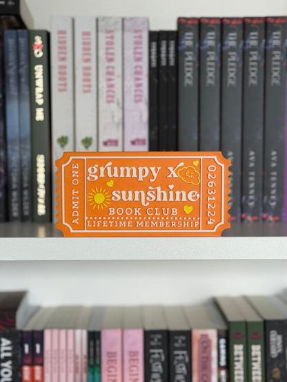 TRR Bookish Trope Tickets - Large (6x3")