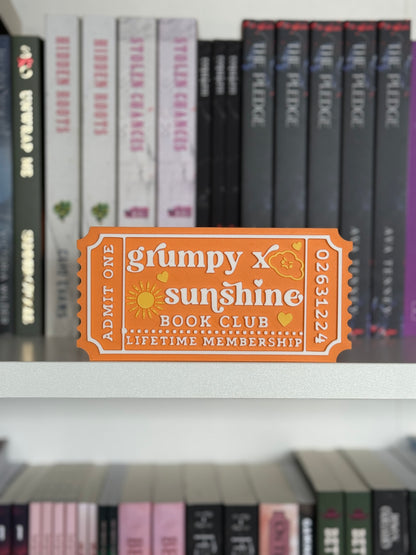 TRR Bookish Trope Tickets - Large (6x3")