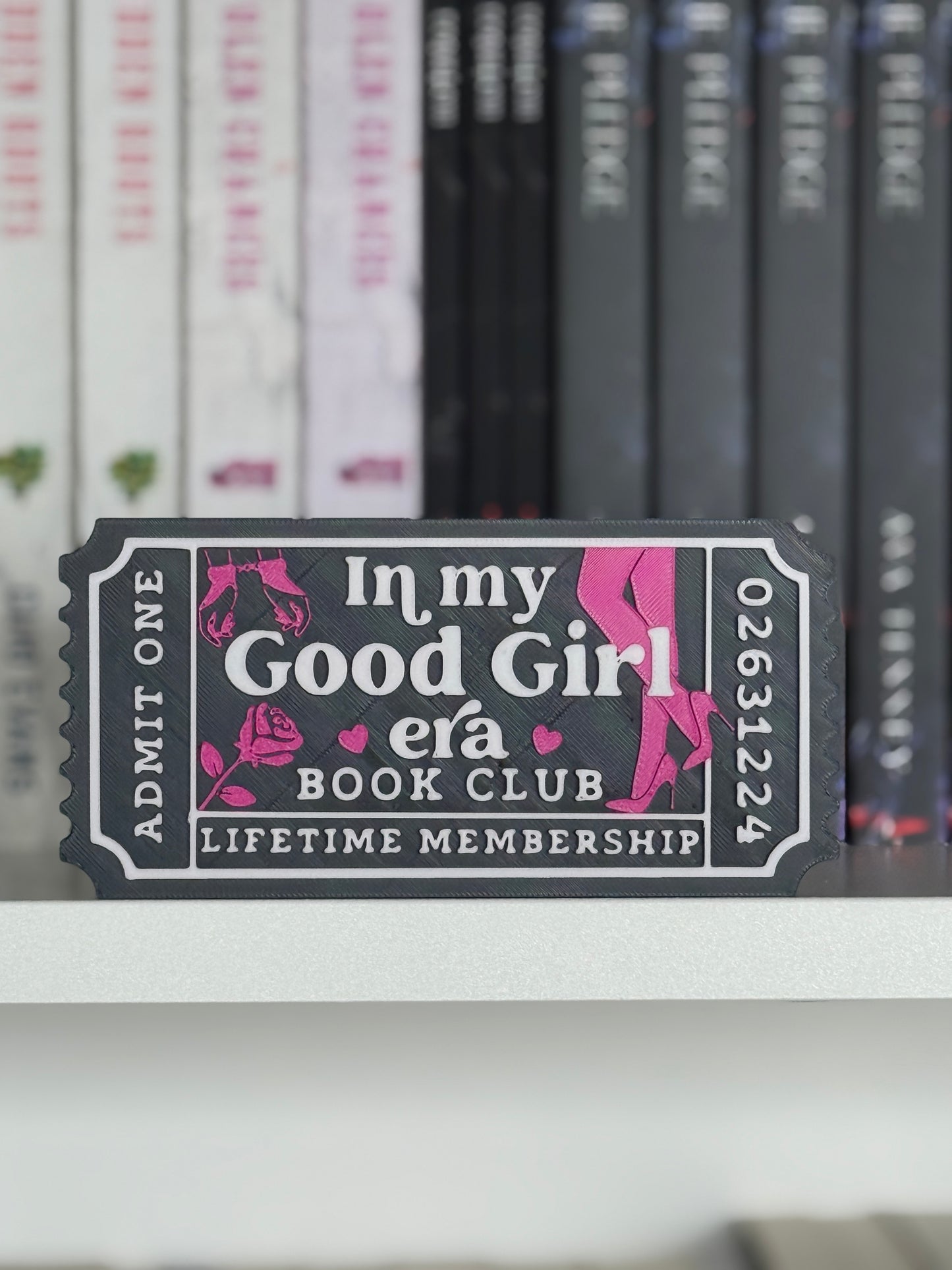 TRR Bookish Trope Tickets - Large (6x3")