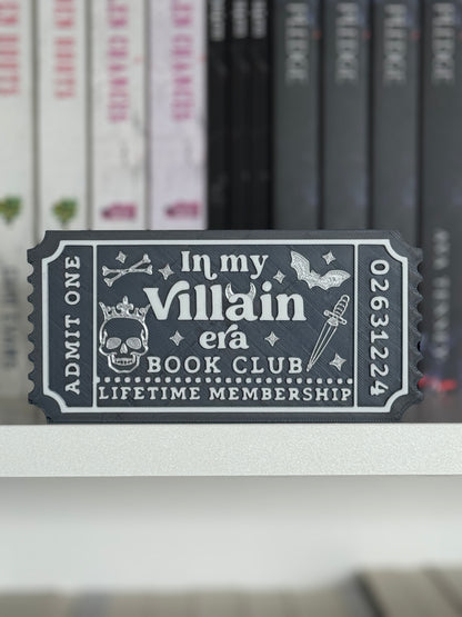 TRR Bookish Trope Tickets - Large (6x3")