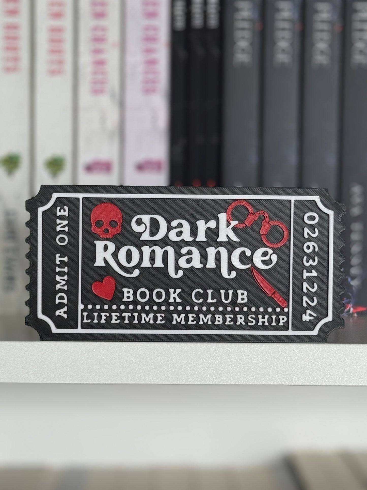 TRR Bookish Trope Tickets - Large (6x3")