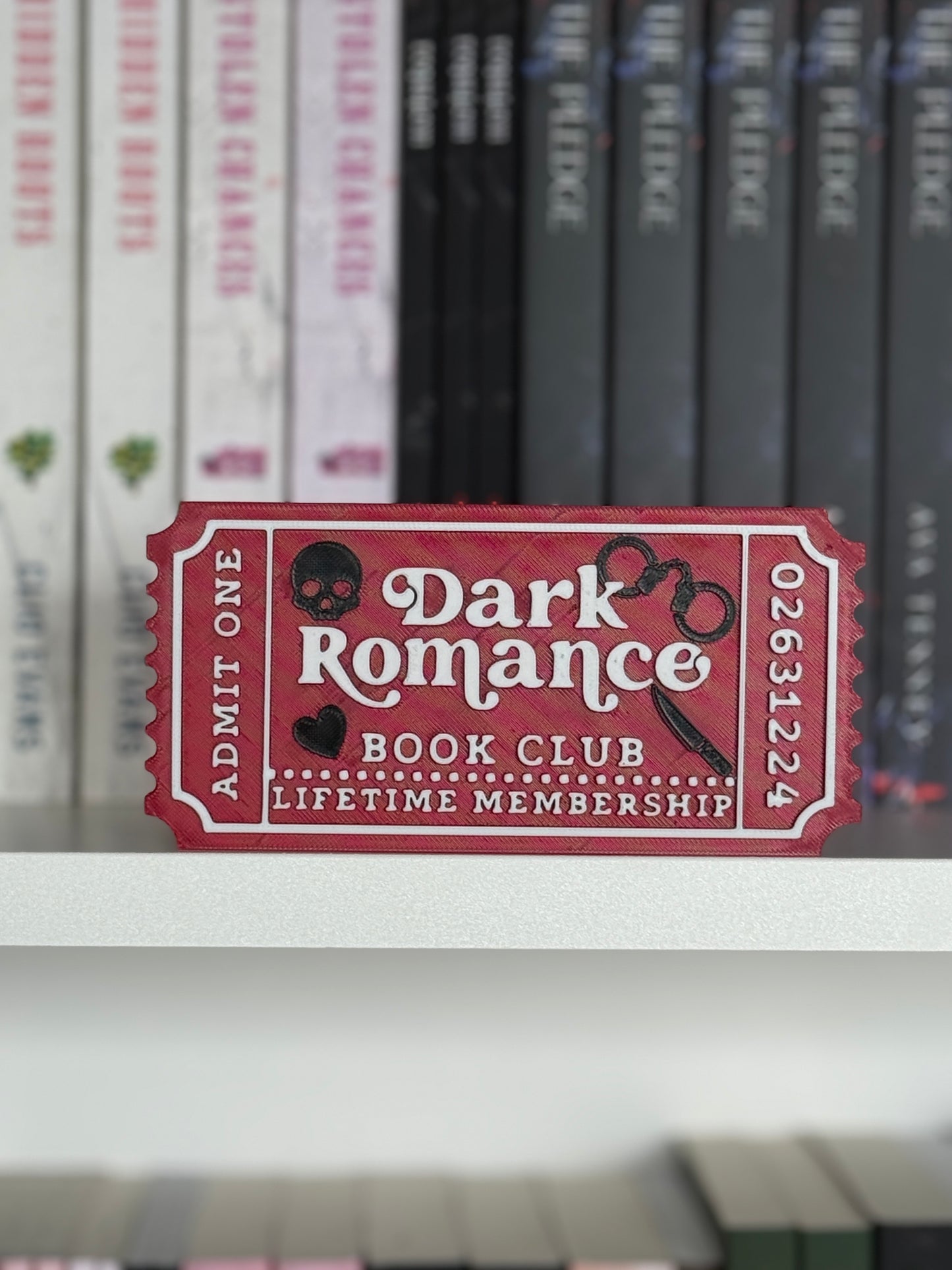 TRR Bookish Trope Tickets - Large (6x3")