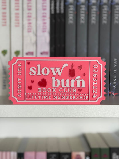 TRR Bookish Trope Tickets - Large (6x3")