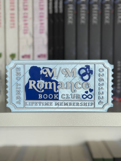 TRR Bookish Trope Tickets - Large (6x3")