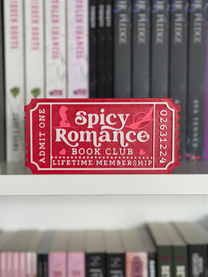 TRR Bookish Trope Tickets - Large (6x3")