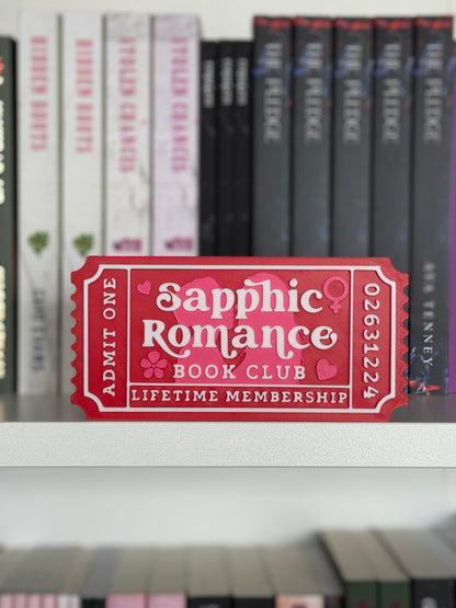 TRR Bookish Trope Tickets - Large (6x3")