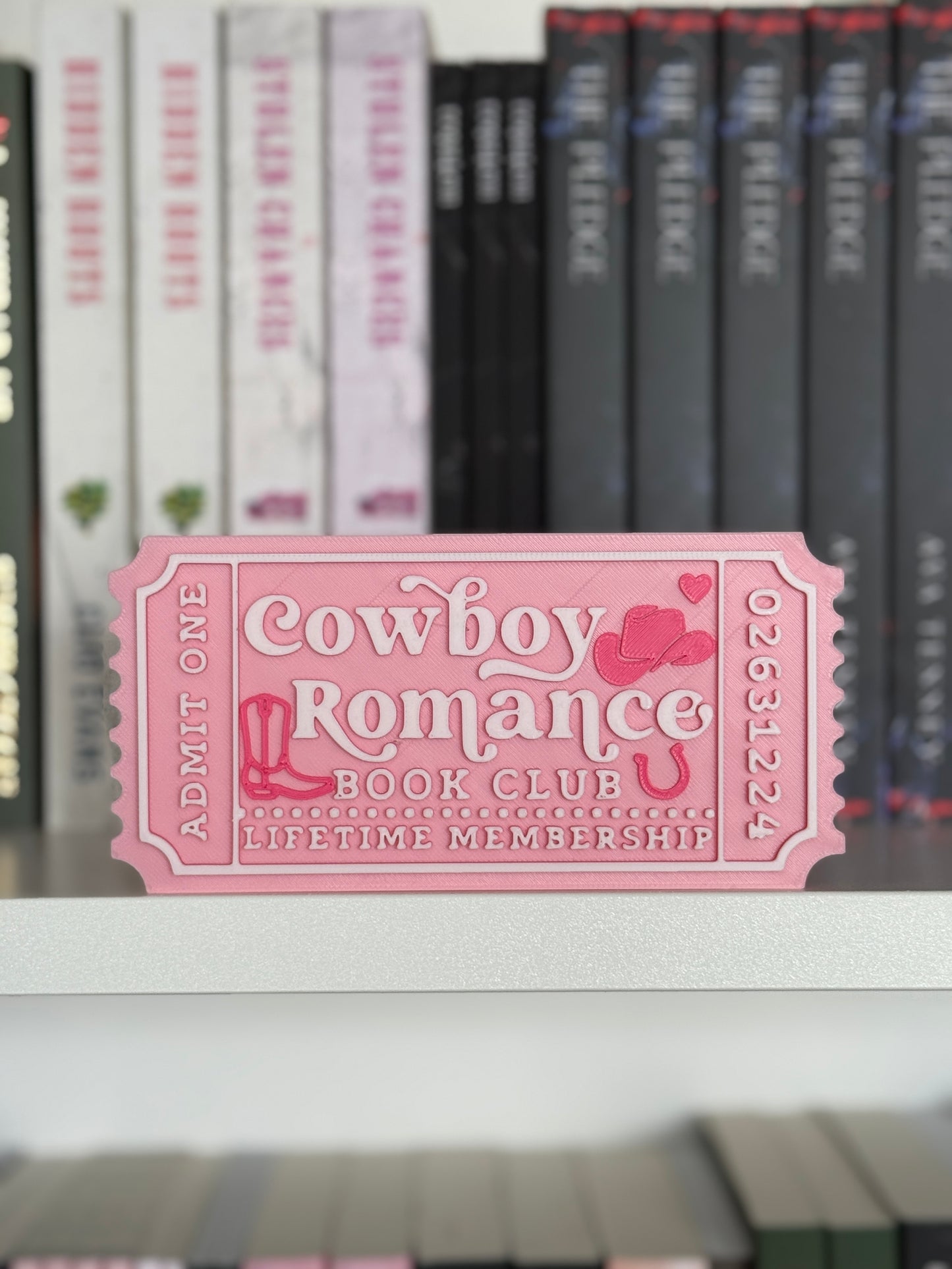 TRR Bookish Trope Tickets - Large (6x3")