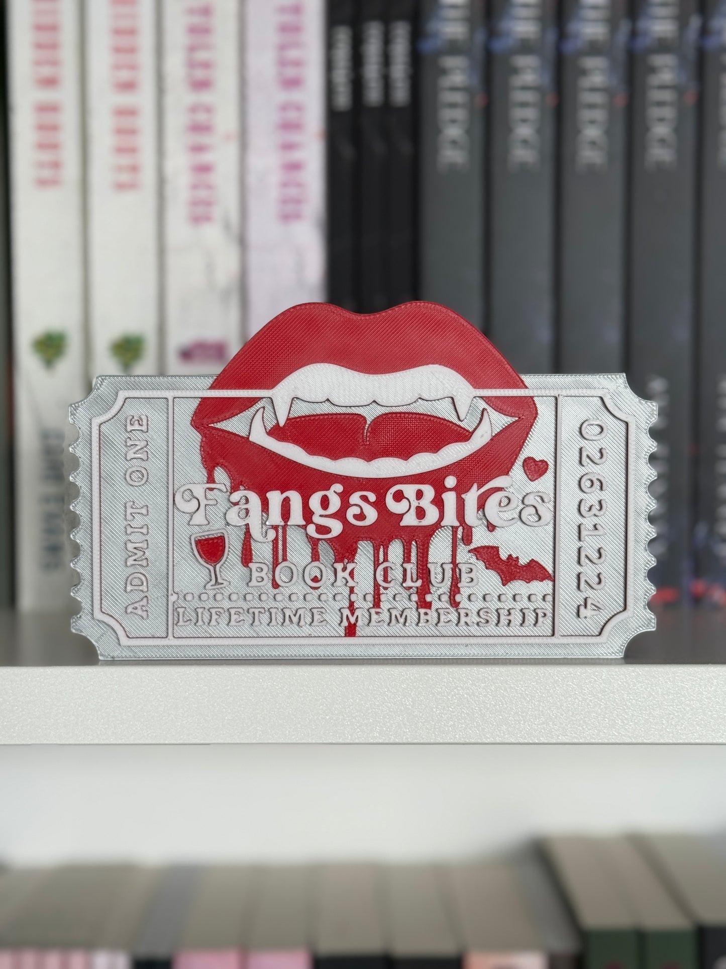 TRR Bookish Trope Tickets - Large (6x3")